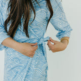 Women's Everyday Robe - Surf