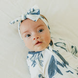 Knit Headband Bow - Cove