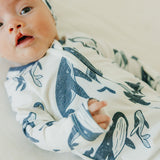 Zip-Up Footie Pajama - Cove