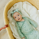 Newborn Knotted Gown - Wade