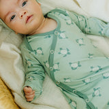 Newborn Knotted Gown - Wade