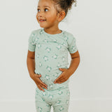2pc Short Sleeve Pajama Set - Wade