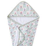 Premium Baby Knit Hooded Towel - Mickey Mouse and Friends
