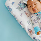 Premium Knit Diaper Changing Pad Cover - Monsters, Inc. Friends