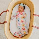 Newborn Knotted Gown - Abby and Pals