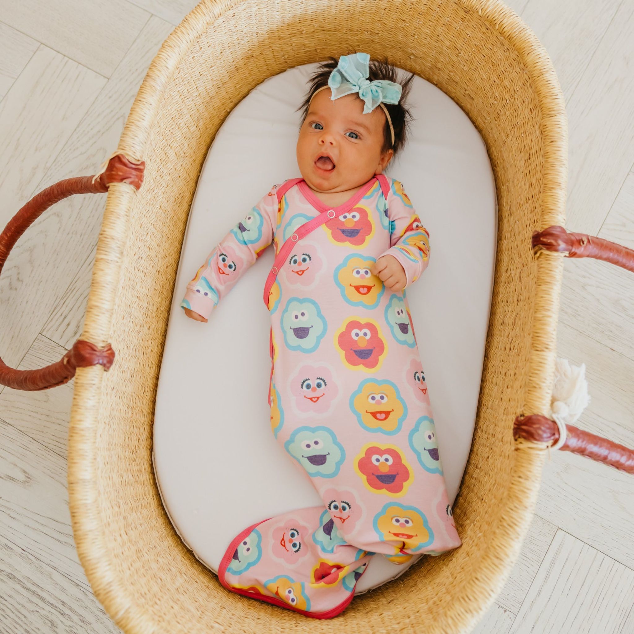 Newborn Knotted Gown - Abby and Pals