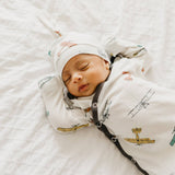 Newborn Knotted Gown - Ace