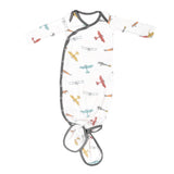 Newborn Knotted Gown - Ace