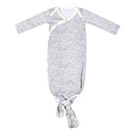 Newborn Knotted Gown - Asher