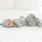 Newborn Knotted Gown - Asher