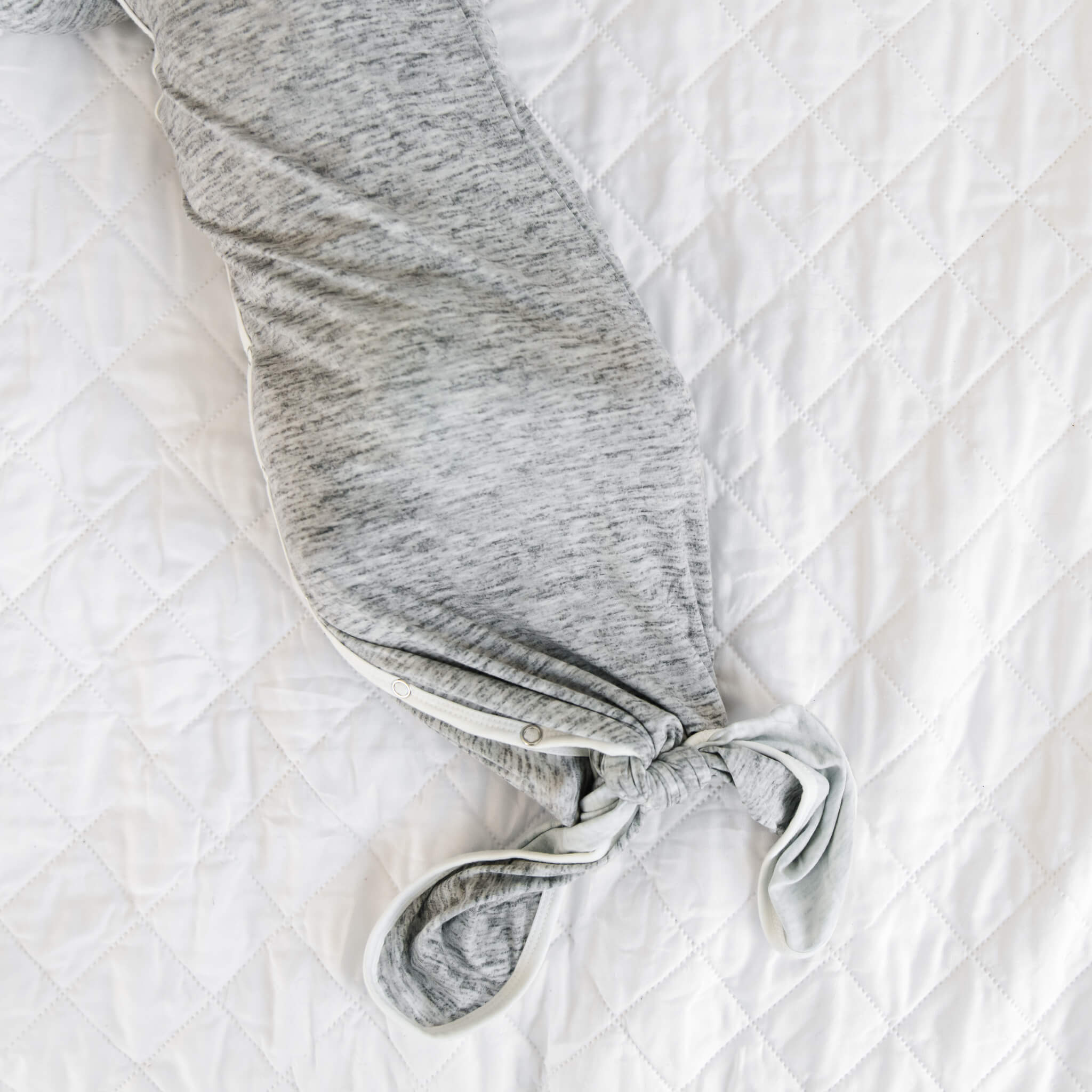 Newborn Knotted Gown - Asher