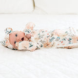 Newborn Knotted Gown - Autumn