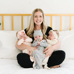 Newborn Knotted Gown - Blush