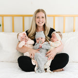 Newborn Knotted Gown - Blush