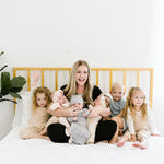 Newborn Knotted Gown - Blush