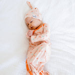 Newborn Knotted Gown - Cheery