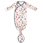 Newborn Knotted Gown - A Christmas Story