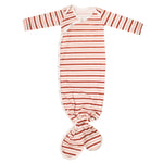 Newborn Knotted Gown - Cinnamon
