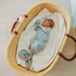 Newborn Knotted Gown - Clementine
