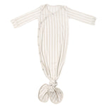 Newborn Knotted Gown - Coastal
