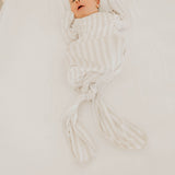 Newborn Knotted Gown - Coastal