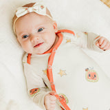 Newborn Knotted Gown - CoComelon