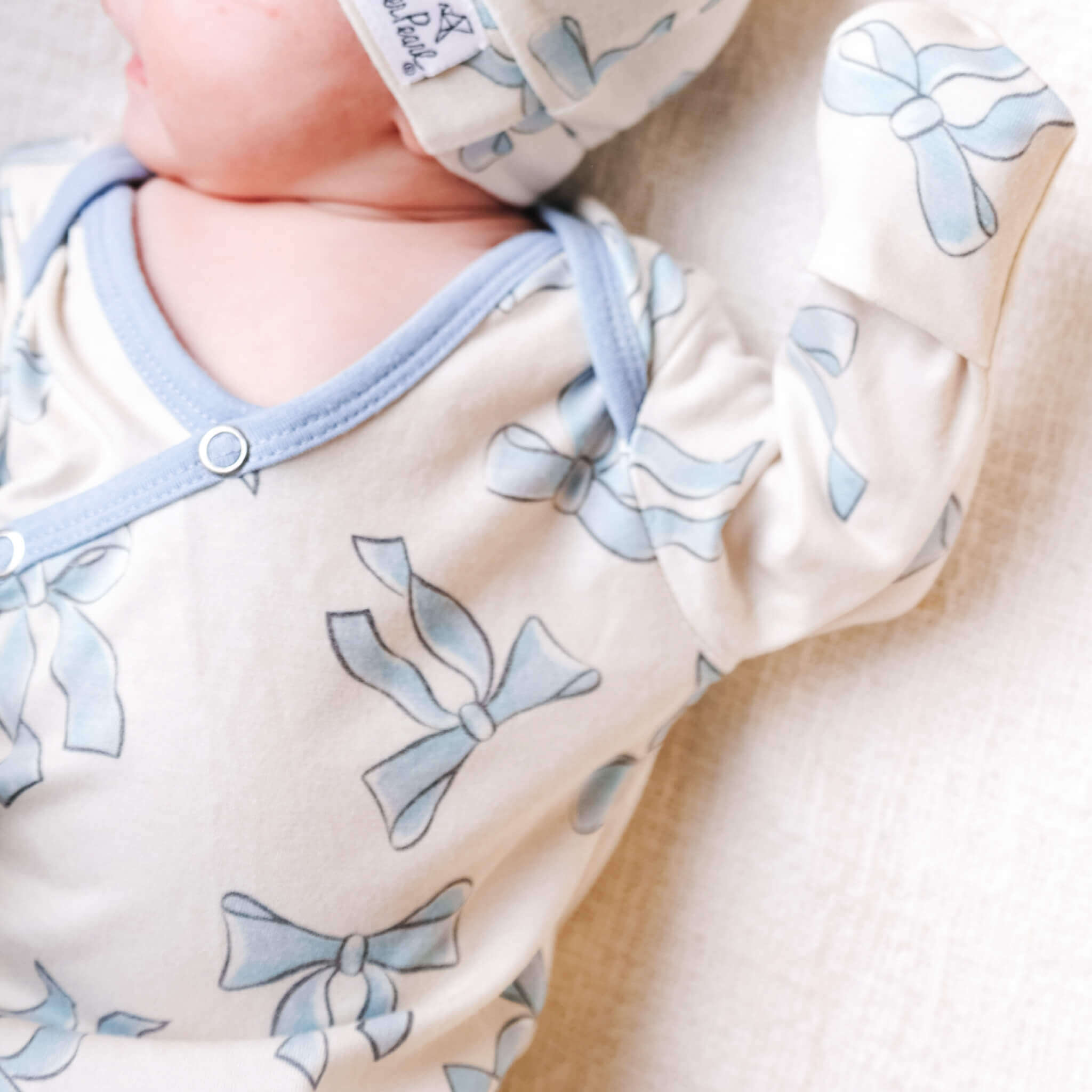 Newborn Knotted Gown - Daphne
