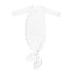 Newborn Knotted Gown - Dove