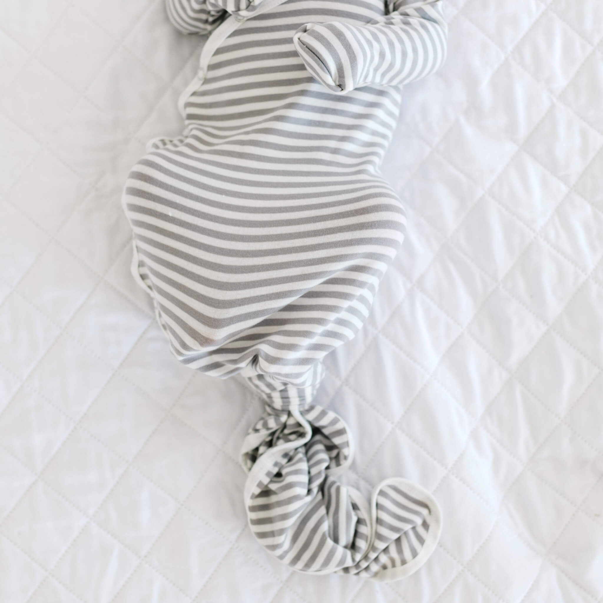 Newborn Knotted Gown - Everest