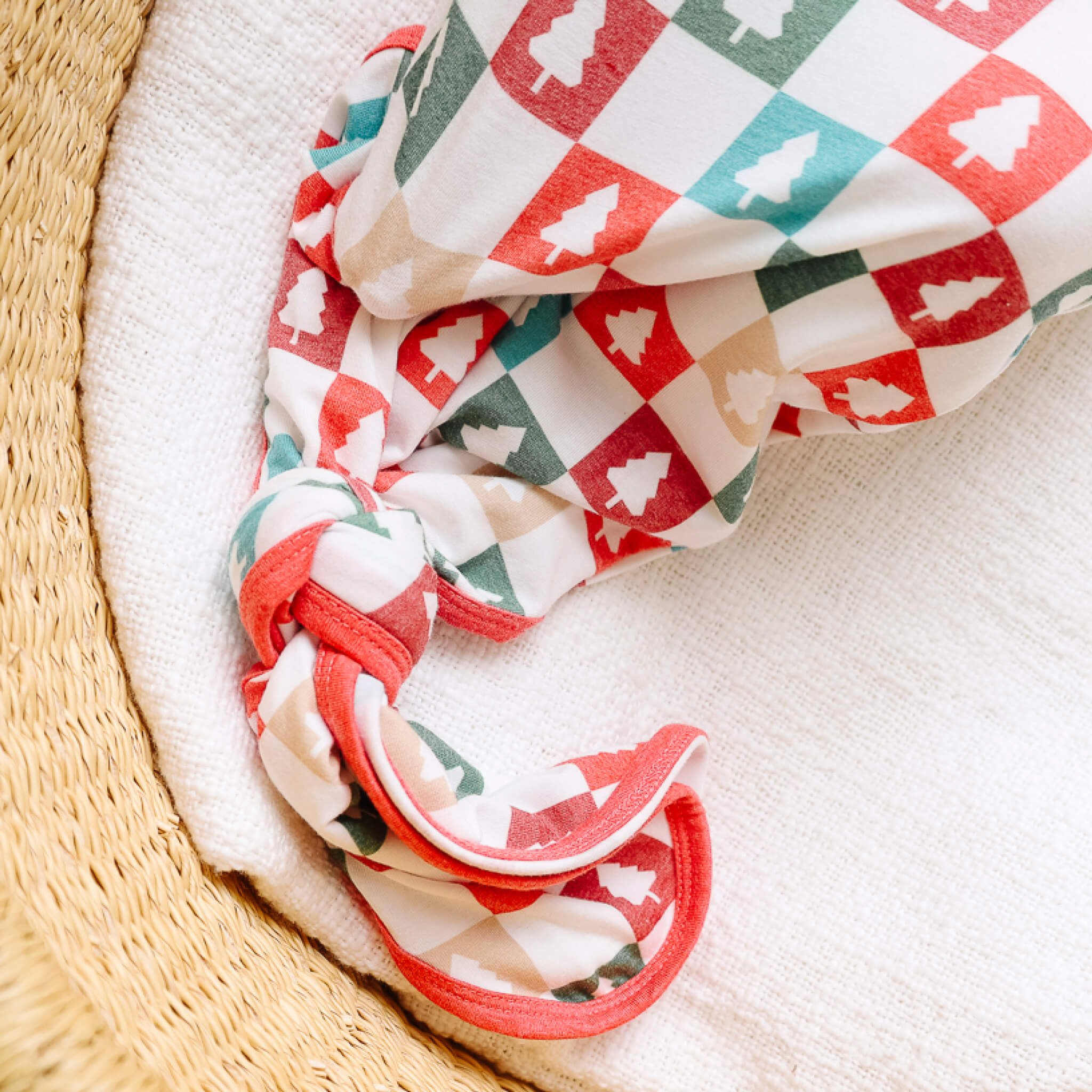 Newborn Knotted Gown - Fraser