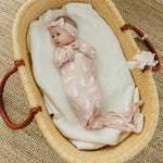 Newborn Knotted Gown - Goosie