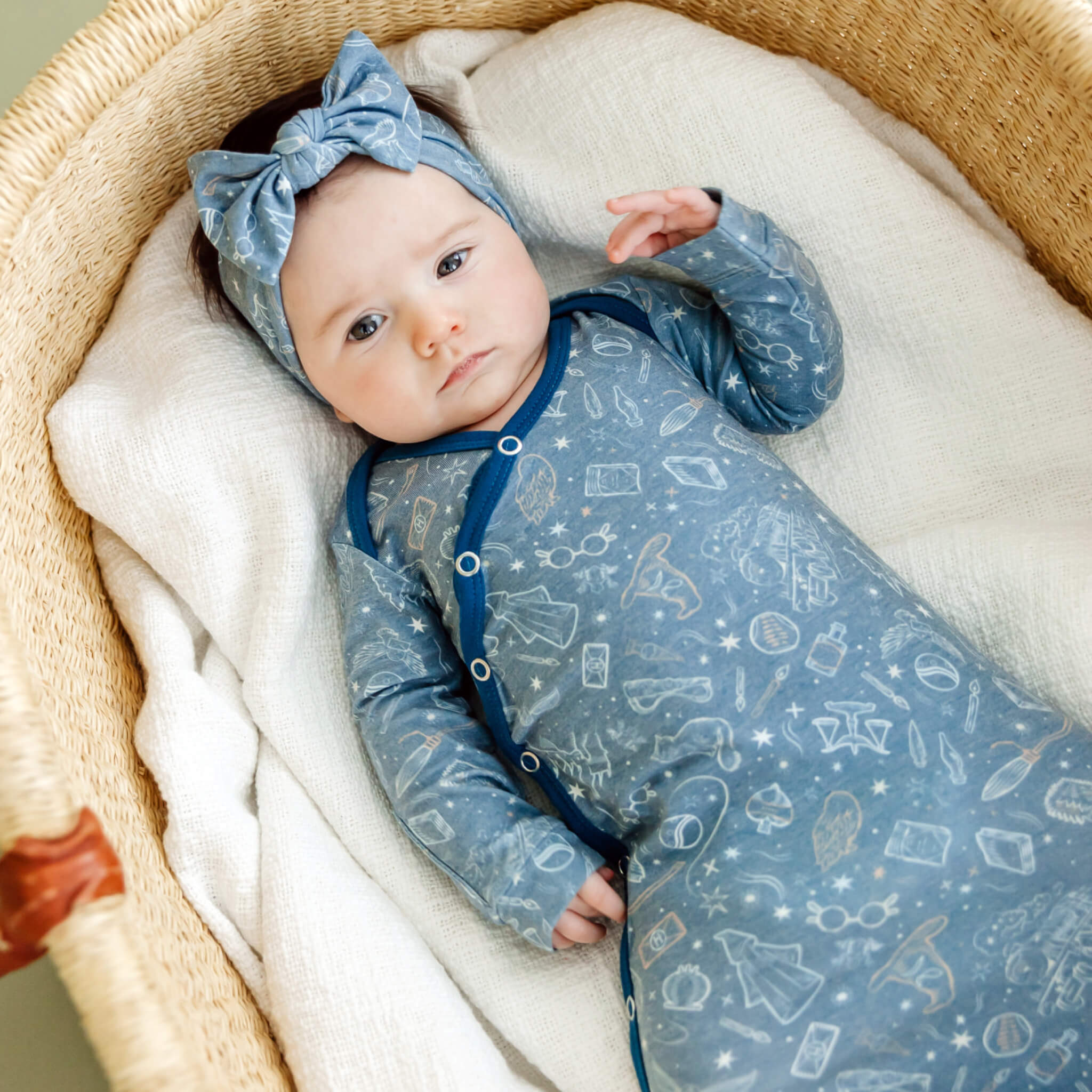 Newborn Knotted Gown - Hogwarts™