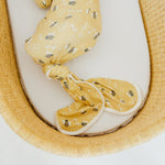 Newborn Knotted Gown - Honeycomb