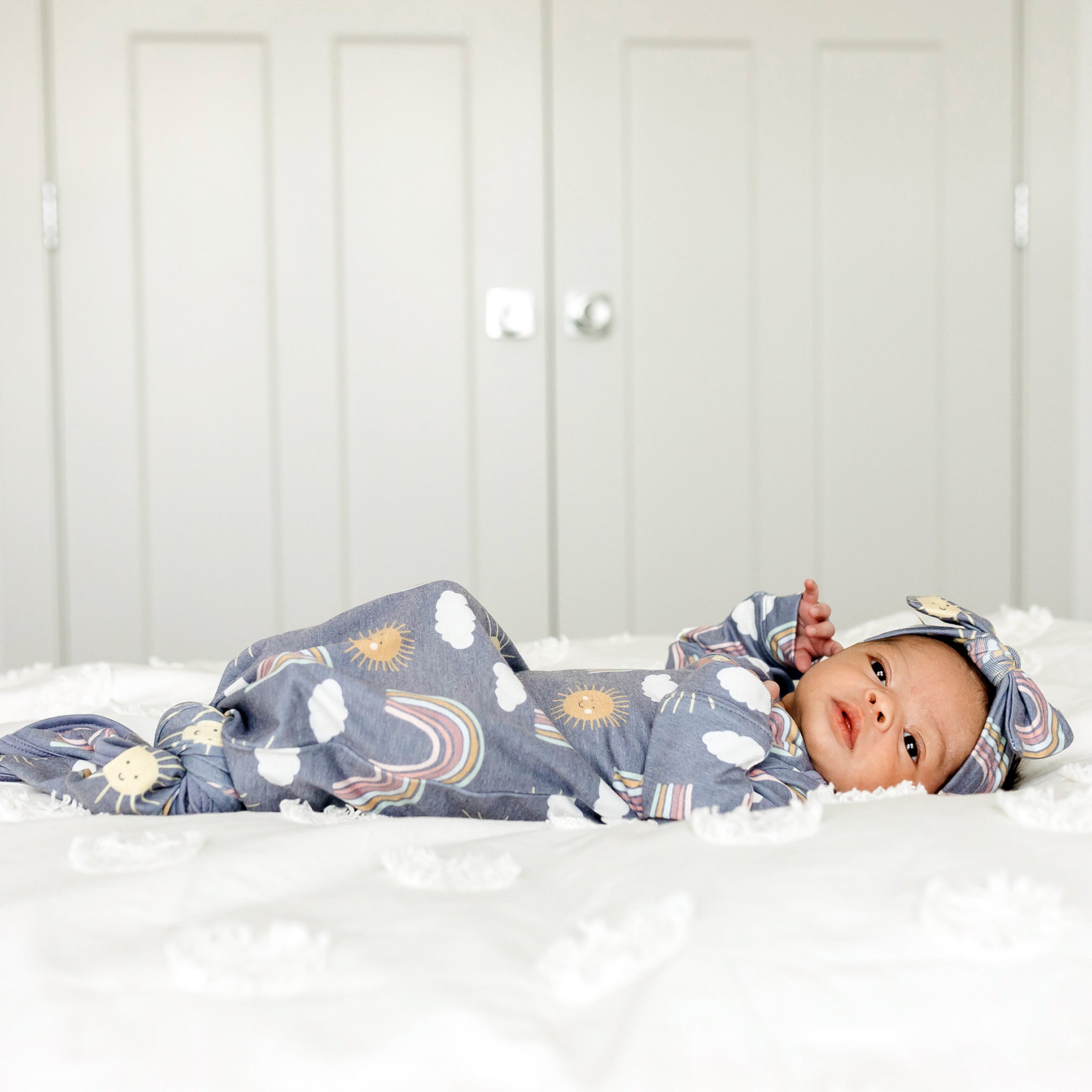 Newborn Knotted Gown - Hope