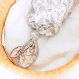 Newborn Knotted Gown - Jurassic Park Fossils