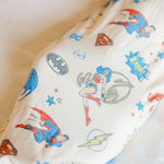 Newborn Knotted Gown - Justice League