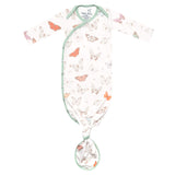 Newborn Knotted Gown - Luna