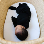 Newborn Knotted Gown - Midnight