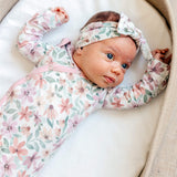 Newborn Knotted Gown - Natalie