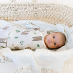 Newborn Knotted Gown - Noah