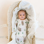 Newborn Knotted Gown - Noah