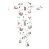 Newborn Knotted Gown - Noah
