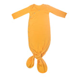 Newborn Knotted Gown - Solar