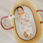 Newborn Knotted Gown - Swift