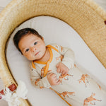 Newborn Knotted Gown - Swift