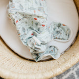 Newborn Knotted Gown - Trout