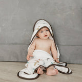 Premium Baby Knit Hooded Towel - Ace