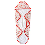 Premium Baby Knit Hooded Towel - Strawberry