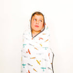 Premium Big Kid Hooded Towel - Ace