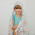 Premium Big Kid Hooded Towel - Autumn
